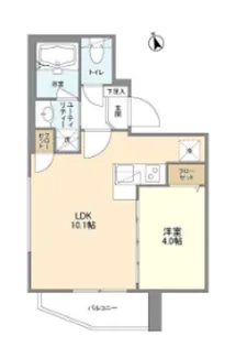 アートヒルズ駒場【5階】の間取り