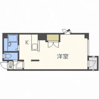 カフェレスト札幌I【5階】の間取り