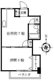 ライプワン目白【7階】の間取り
