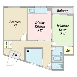 アネックスI【3階】の間取り