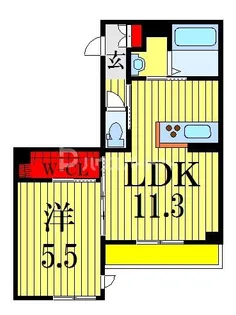 シャーメゾン幕張本郷【2階】の間取り