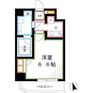 東京都杉並区西荻北3【マンション】の間取り