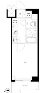 ルーブル北新宿【2階】の間取り