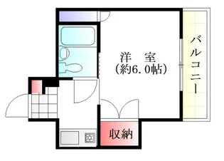 大州タワー【10階】の間取り