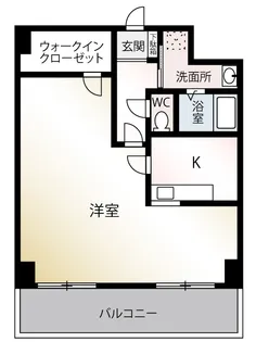コンフォールエスティオ【5階】の間取り
