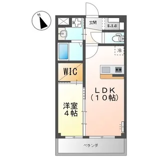 アヴァンセ【1階】の間取り