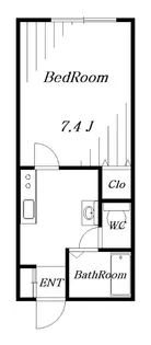ブランミュール【2階】の間取り