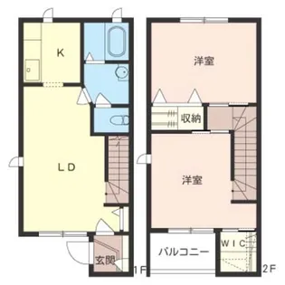 グランメールC【1階】の間取り