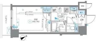 東京都豊島区上池袋4【マンション】の間取り
