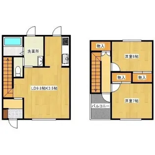ピュアメゾン新明【1階】の間取り