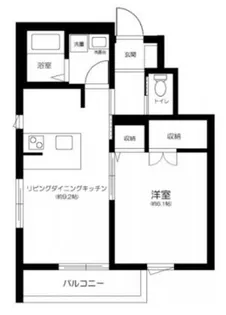 ブルーミング世田谷【1階】の間取り