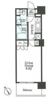 リージア新百合ヶ丘【8階】の間取り