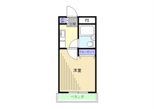 サンパレス東野【2階】の間取り