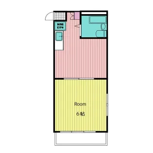 東京都大田区千鳥1【マンション】の間取り