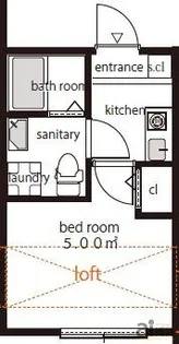 東京都東村山市野口町1【アパート】の間取り