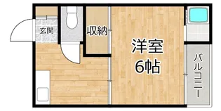 カンキマンション【2階】の間取り
