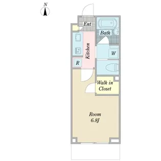 ペリグ【2階】の間取り