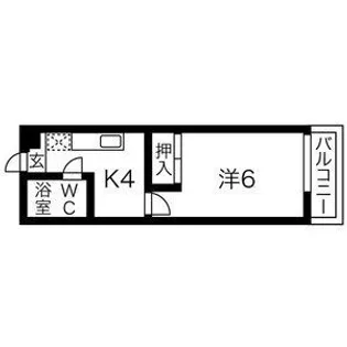 グランディアエイト【3階】の間取り