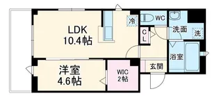 アムール・K・mume【4階】の間取り