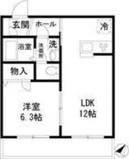 PEAR PARK3【2階】の間取り