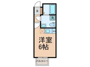 LAPiS西小山【1階】の間取り