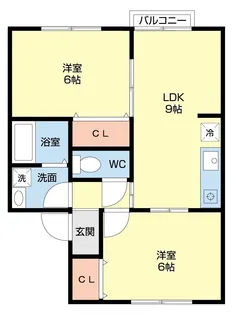 メゾン・ド・ロンタンA【2階】の間取り