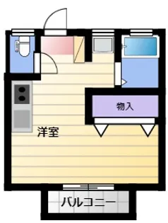 メゾン北山【1階】の間取り