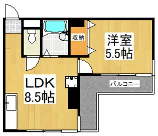 清瀬貴志ビル【4階】の間取り