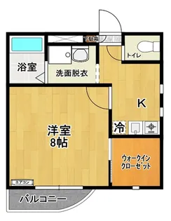 アスパ【2階】の間取り