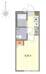 シエラグランデ亀有【1階】の間取り