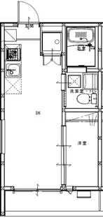 STATION SIDE GAIA【1階】の間取り