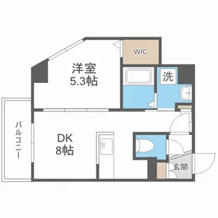 クラッセ北大前【1階】の間取り