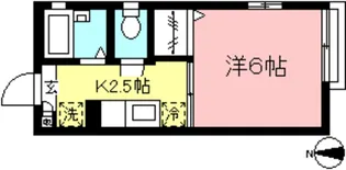 メゾンドフルールIII【1階】の間取り