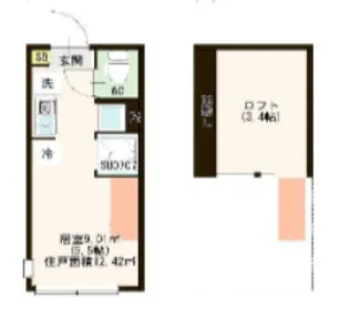 ハーモニーテラス上井草IV【2階】の間取り