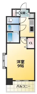 Luxe淡路2【12階】の間取り