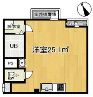 ピュアレスK吉祥寺【3階】の間取り