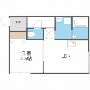 ヒルズ希望【2階】の間取り
