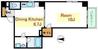 清澄白河パークレジデンス【5階】の間取り