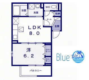 ティーダヒルズ【3階】の間取り