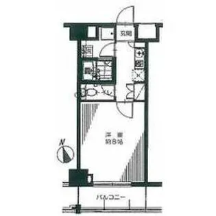 サンパティーク【2階】の間取り
