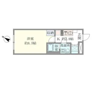 HTピア赤坂【3階】の間取り