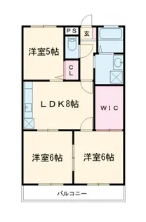 レジデンス善【1階】の間取り