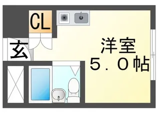 ヴェローノ緑地公園【2階】の間取り