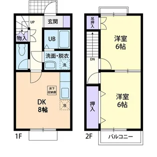 シャリオ・つくばの間取り