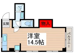 幸栄ハイツ【3階】の間取り