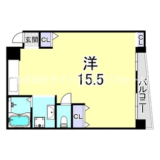 マンションカワサキ【2階】の間取り