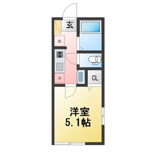 CASA二俣川【1階】の間取り