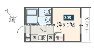 MELDIA保土ヶ谷II【3階】の間取り