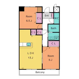 Mother’s東邦岡崎【2階】の間取り