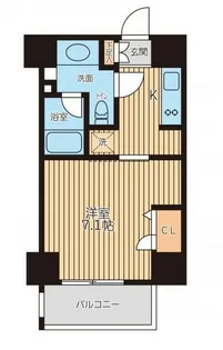 レジディア新横浜【3階】の間取り